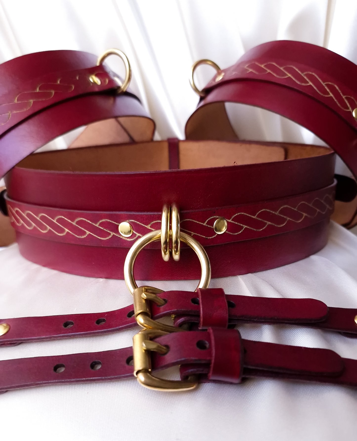 Spiral Belt & Thigh Cuffs