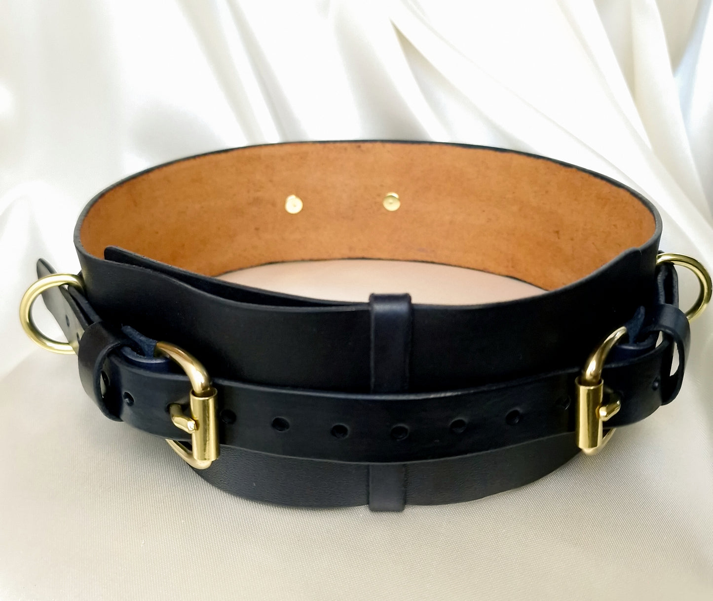 Ellipse Belt & Thigh Cuffs Black