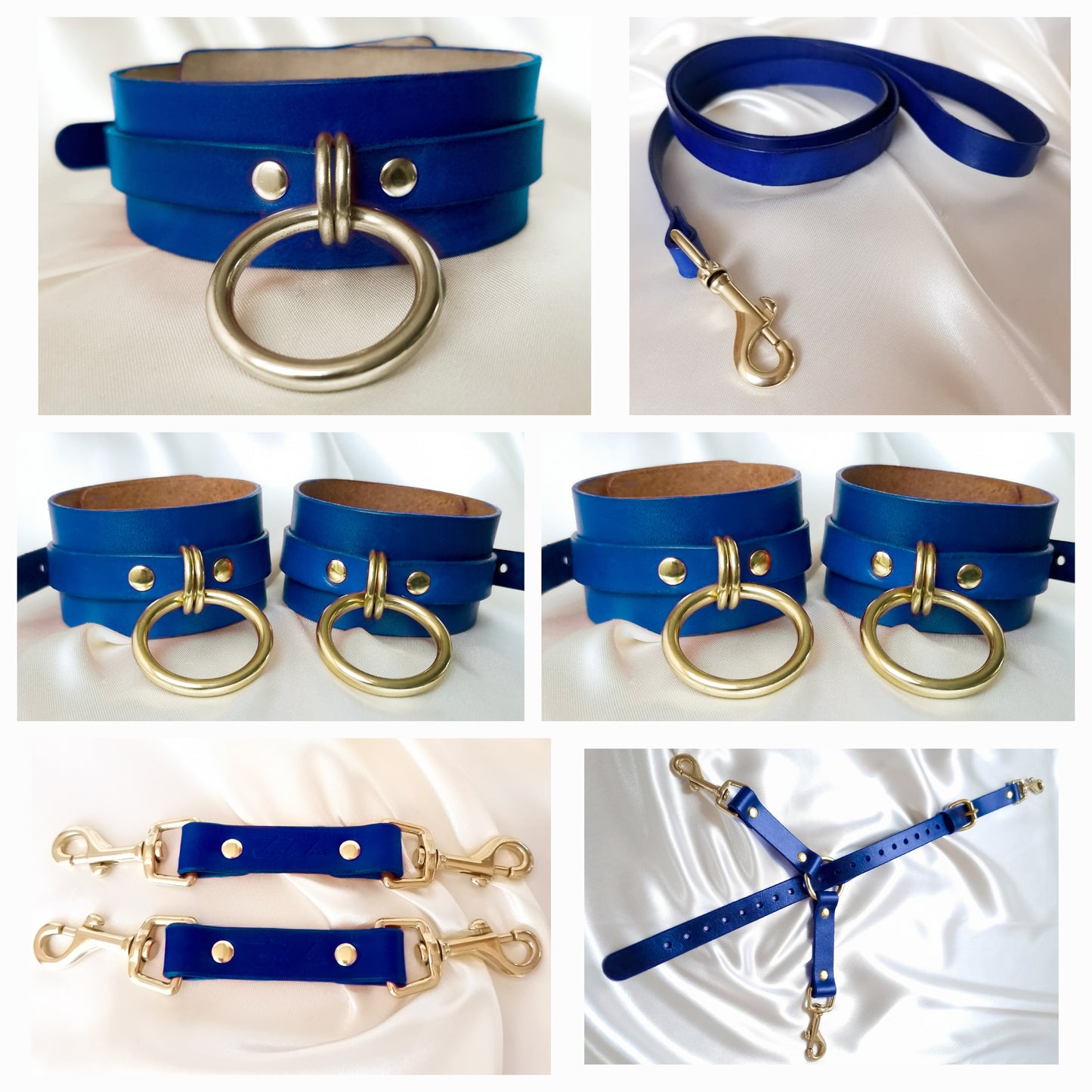Ellipse Choker and Cuffs Set