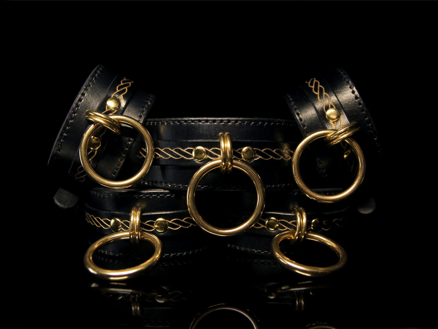 Serpent Choker and Cuffs Set