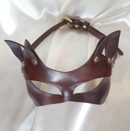 Kitten Mask Brown