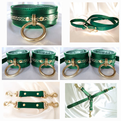 Serpent Choker and Cuffs Set