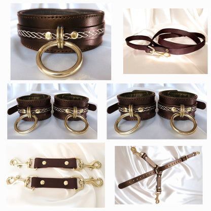 Serpent Choker and Cuffs Set