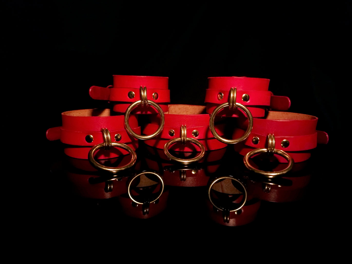 Ellipse Choker and Cuffs Set